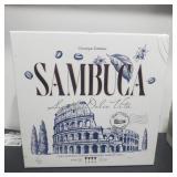 New sambuca  Whinnying glasses