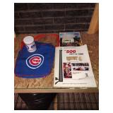 Group of Chicago Cubs and Indy 500 souvenir