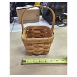 Small Handwoven Longaburger Basket