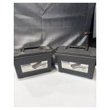 dark gray Bunker Hill Security Plastic Ammo Box,