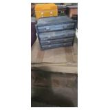 Ac coil and parts organizer with contents