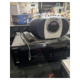 Sony 50 + 1 CD player and Durabrand CD player/