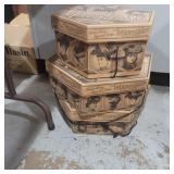 3 hats with hat boxes Mary Jean