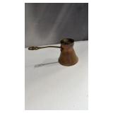 vintage copper Turkish coffee pot (cezve)