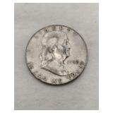 1952 Franklin half dollar