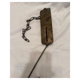 Antique John chatillon $ sons 50lbs brass scale