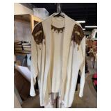 Ladies tiger pants suit sweater style