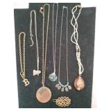 Group of necklaces