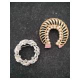 2 Gerry's brooches
