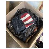 Assortment of old womenï¿½s purses and carrying