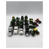 Lot of John Deer Semis and tractors and other