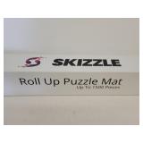 Skizzle roll up puzzle mat approx 30x48in black