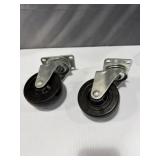 Swivel wheel 247 pound  rated weight wheels x2