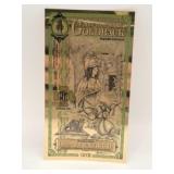 New Hampshire goldback 1/1000th troy oz 24K gold