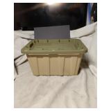VERY COOL MINI TOTE WITH AMERICAN FLAG LIDGREEN