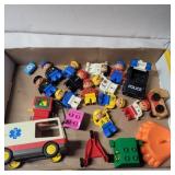 Lego dulpo figures and vechiles