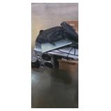 Speakers,  corless phone, cds , moniter and more
