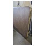 Folding card table