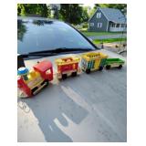Vintage fisher price circus train.