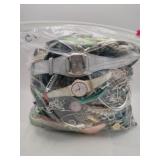 Gallon bag of mixed jewelry.  6.1lb