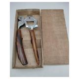 Mid-century bar and kitchen tools Brown swivel