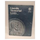 Lincoln memorial cents collection