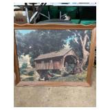 framed reproduction print is "A Sturdy