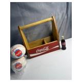 Wooden Coca-Cola utility holder1 mini coke
