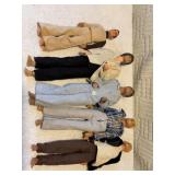 Mattel Space 1999 Commander John Koenig and 4 Ken