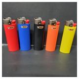 5 new bic lighters