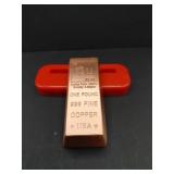 1 POUND OF .999 FINE COPPER MADE IN USATHIS 1