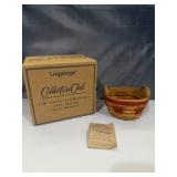 Longaberger collectors club miniature 2002