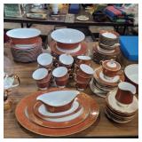 Sango Charlemagne #3659 China service for 12 with