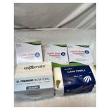 Cleaning towelettes hand cleaners. New in package