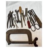 Misc vintage hand tools lot