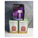 Mozzguard anti mosquito lamp x2 & electric shock