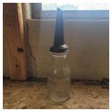 Amco Glass oil bottle