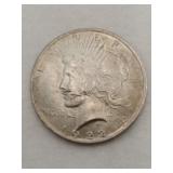 1922 peace silver dollar