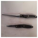 2 cutco knives steak and paring knives 1020 and