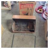 Johnson-Stuart portable grill with original box