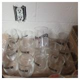 Early times pussycat bar glasses