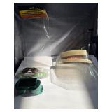 Assortment of face shields assorted and safety