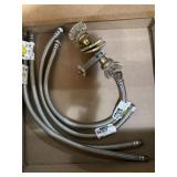braided stainless steel flexible connector hose
