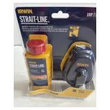 Irwin 100 ft Chalk reel & red chalk