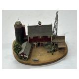 Danbury Mint John Deere The Old Red Barn