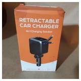 New  4 in 1  retractable car charger