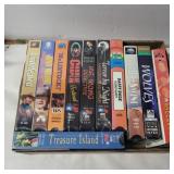 Assorted vhs tapes all sealed