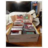 About 50 Music Cds Abd Cassette Tapes All in One