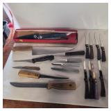 Assorted knives