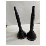 2-15 in flexible funnels with mesh screen